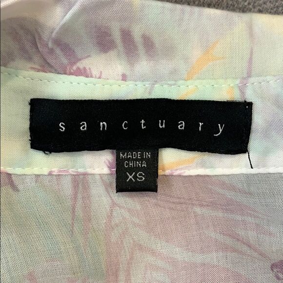 Sanctuary Floral Button Down Blouse - Picture 8 of 9